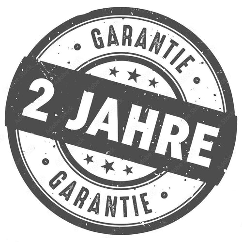 2 Jahre Garantie & Schadensversicherung